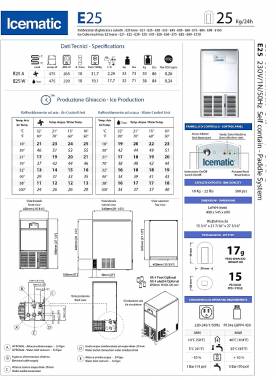 ΠΑΓΟΜΗΧΑΝΗ ΑΝΑΔΕΥΣΗΣ  E25 ICEMATIC